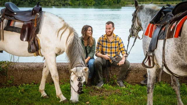 Bord De Seine Octobre 2018 Randonnee A Cheval En Caux Seine Activite Sportive Drone Press