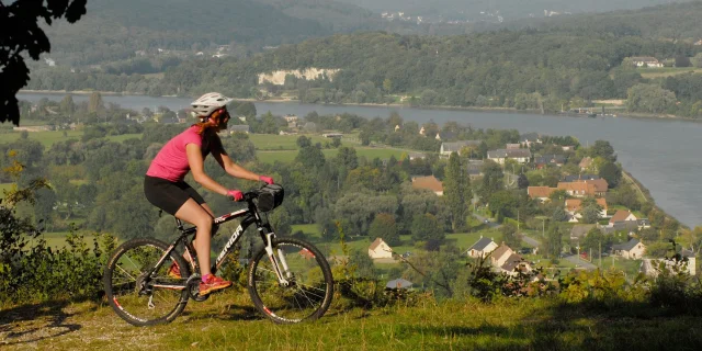 Bord De Seine September 2014 Rive Gauche Rando Vtt Boucle De La Seine Paysage Panorama 76 Velo William Fautre