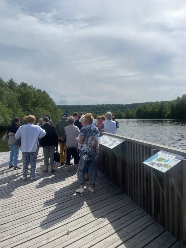 Heurteauville 2023 Tourbiere Groep Ens 76 Panneaux Visite Csnt