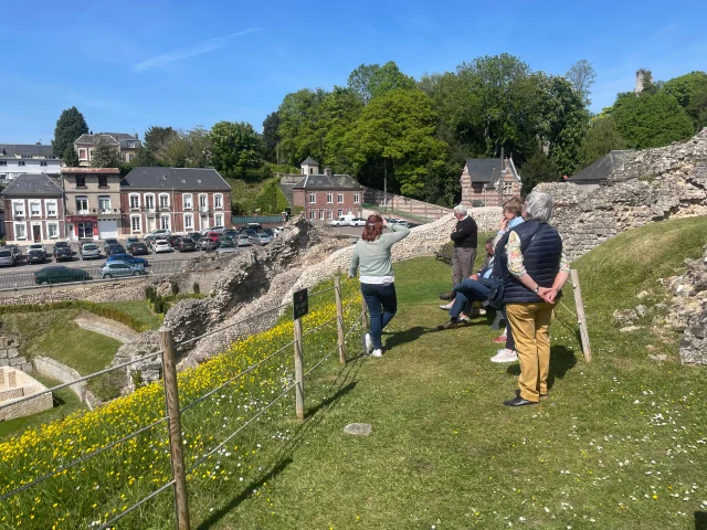 Lillebonne May 2022 Gallo-Roman Theatre Cite Juliobona Antiquite Csnt