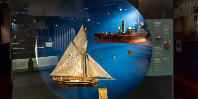 Rives En Seine Caudebec En Caux 2023 Museoseine Globe Model Boat Eric Sanson