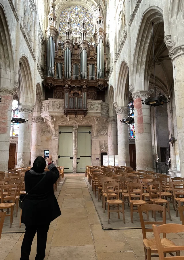 Rives En Seine December 2023 Notre Dame De Caudebec En Caux Church Organ Interior Seine Maritime Csnt