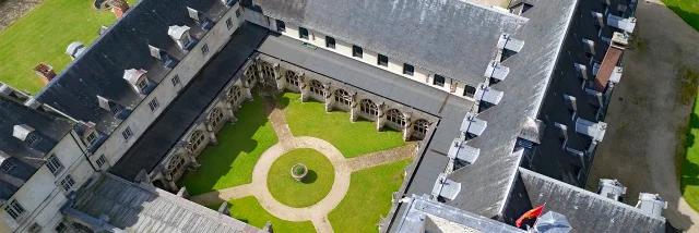 Saint Wandrille Rancon 2017 Abbaye De Saint Wandrille Jf Drone N Caux