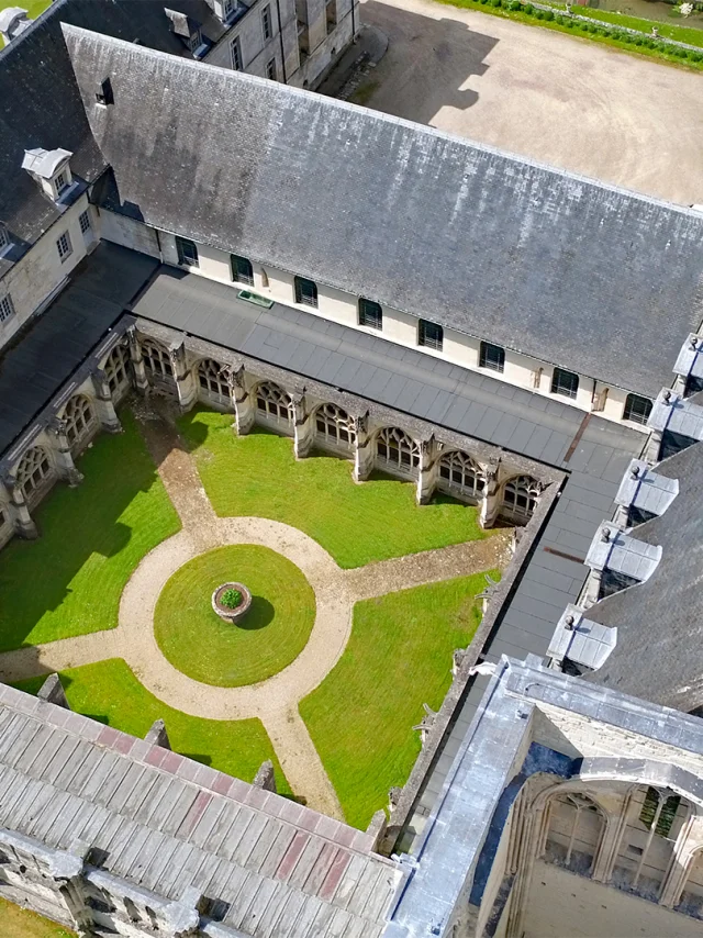 Saint Wandrille Rancon 2017 Abbaye De Saint Wandrille Jf Drone N Caux